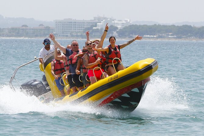 1 Hour of Adrenaline and Speedboat adventure in Alcúdia - A fast way to see Alcúdia from the water
