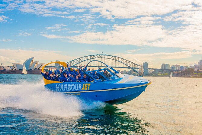 30-Minute Sydney Harbour Jet Boat Ride: Jet Blast - From Darling Harbour to the open water