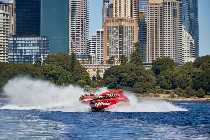 30-Minute Sydney Harbour Jet Boat Thrill Ride - How wet is too wet?