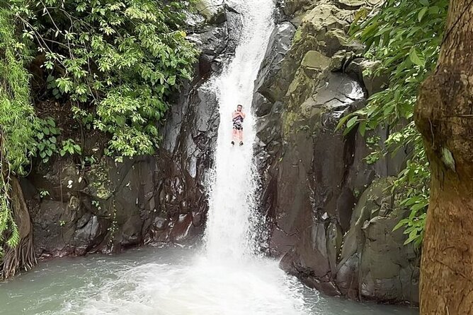 3Hrs Intermediate Canyoning in North Bali (Pickup, Lunch & GoPro) - Eight natural slides through the canyon