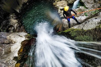 3Hrs Intermediate Canyoning in North Bali (Pickup, Lunch & GoPro)
