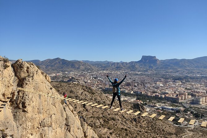4 Hour Climbing Experience Via Ferratas of Bolón - The Cuentamontes Ferrata adds a little bite