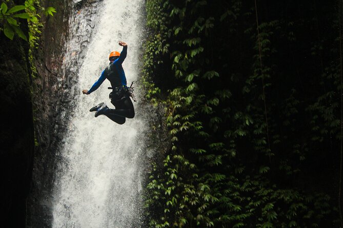 5Hrs Advanced Canyoning (50m) 12 Rappels (Pickup, Lunch & GoPro) - The 9:00 a.m. pickup and preparation