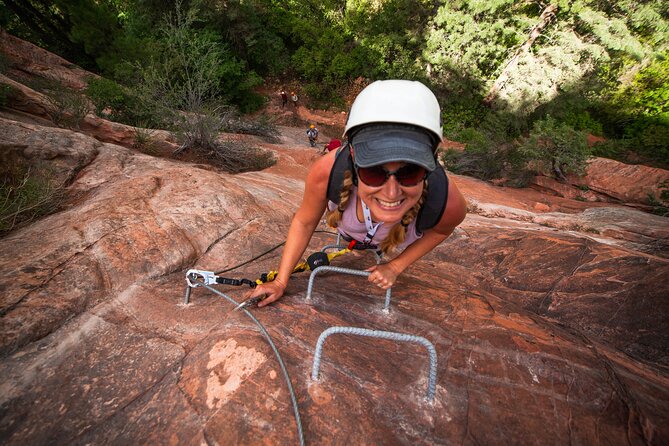 Above Zion Via Ferrata - Open Group Climb - The guides make a real difference
