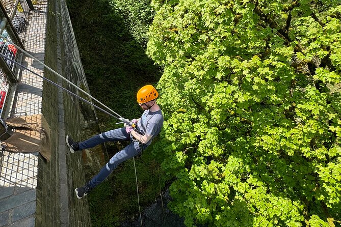 Abseil Experience - Millersdale Derbyshire Peak District - Weather is part of the decision