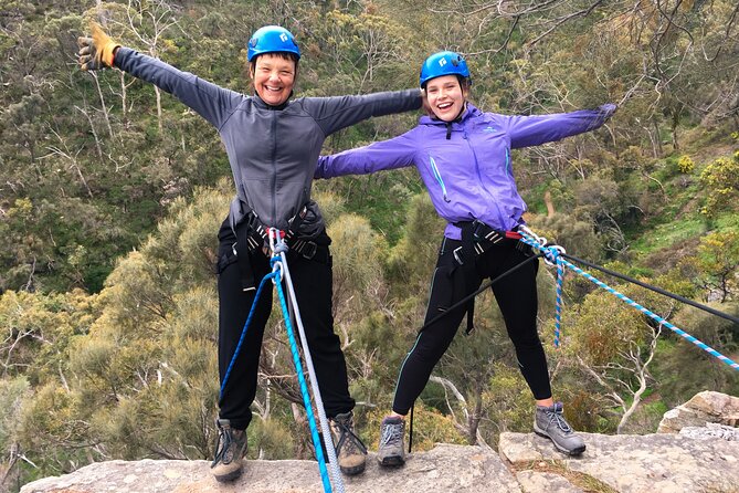 Abseiling Adventure in Adelaide - Bush views, cliffs, and possible koalas