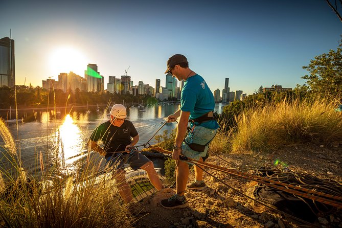 Abseiling the Kangaroo Point Cliffs in Brisbane - Starting at Riverlife Adventure Centre
