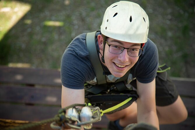 Activity to Open Air Adventure Park. - What your 1.5 hours on the course feels like