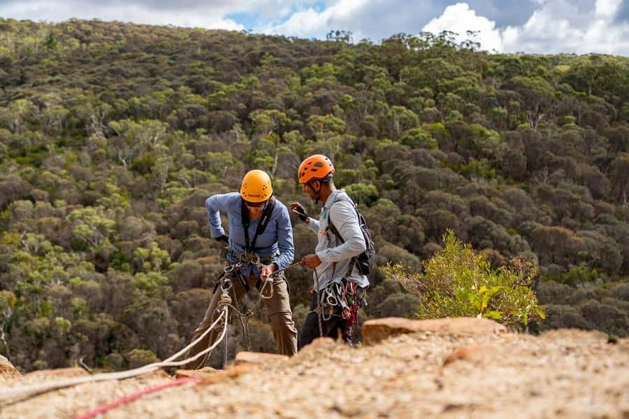 Adelaide: Rock Climb and Abseil Onkaparinga National Park - Climbing Real Rock Near Adelaide