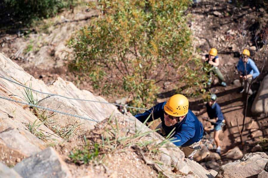 Adelaide: Rock Climb and Abseil Onkaparinga National Park - Practical Meeting Tips at the Public Reserve