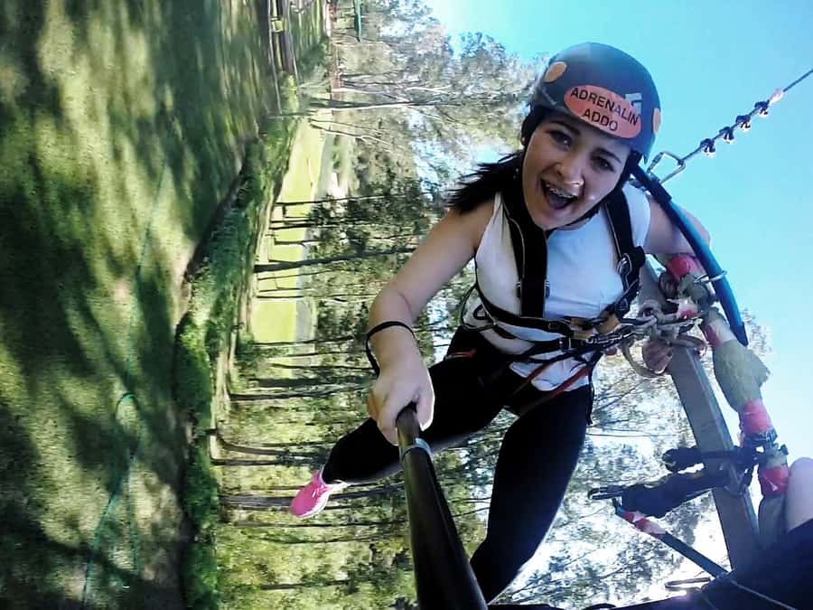 Adrenalin Addo Adventure Park: Zip Line and Giant Swing - Who will enjoy this most