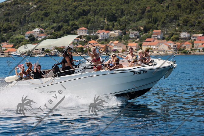 Adrenaline Adventure on Speedboat with 3 stops and Snorkeling - Preko, cafés, swimming, and a possible walk to Galevac