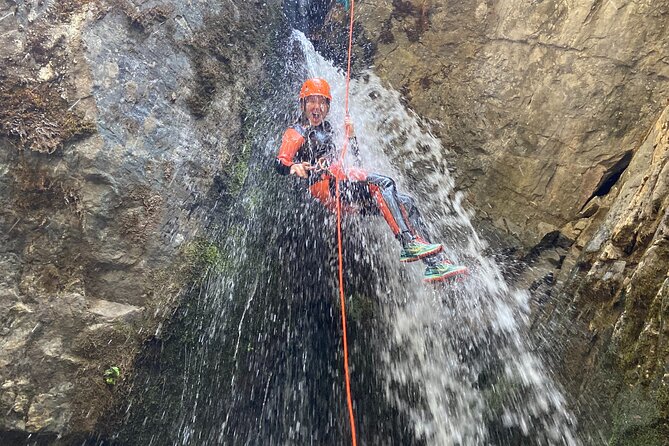 Adrenaline Canyoning Kelowna - Natural slides, pools, and the zipline