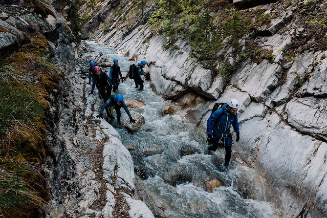 Adrenaline Canyoning Tour - The route begins at David Thompson Resort