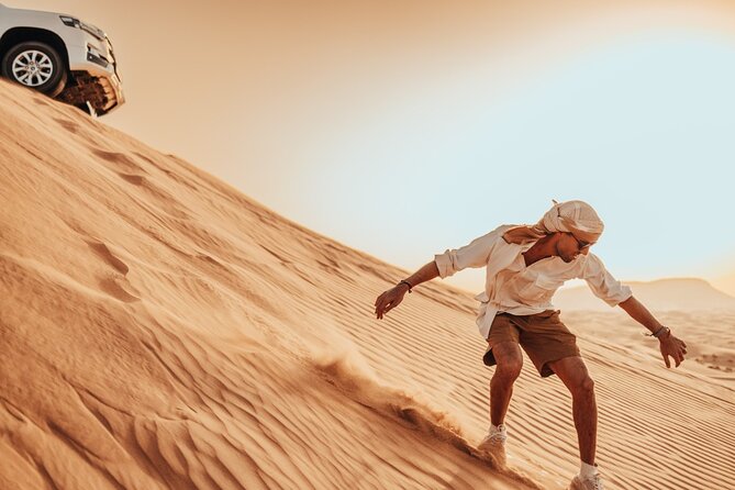 Adrenaline combo : Desert activities + ATV or Quad bike option - Red dunes, self-drive machines, and a compact half-day plan