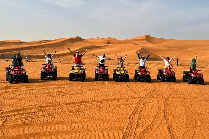 Adrenaline combo : Desert activities + ATV or Quad bike option - Sandboarding and the high-dune photo stop