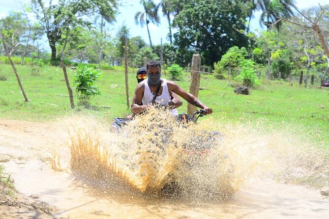 Adrenaline in 4X4 ATV through Macao Beach, Cave, Cafe Tour and Tobacco - Macao Beach brings the day to the coast
