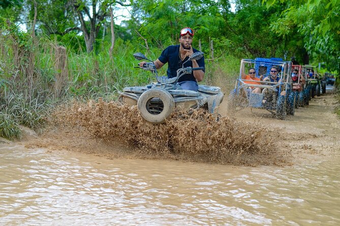 Adrenaline in 4X4 ATV through Macao Beach, Cave, Cafe Tour and Tobacco - Private does not always mean polished
