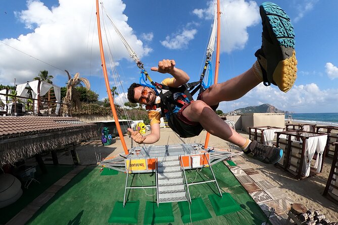 Adrenaline is at its peak with the human slingshot - Who will enjoy this most