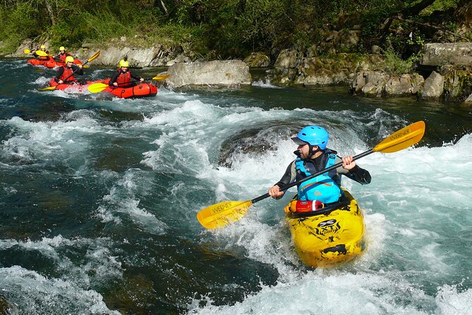 Adrenaline kayaking on the Lima and Serchio rivers in Bagni di Lucca - Key points before you book