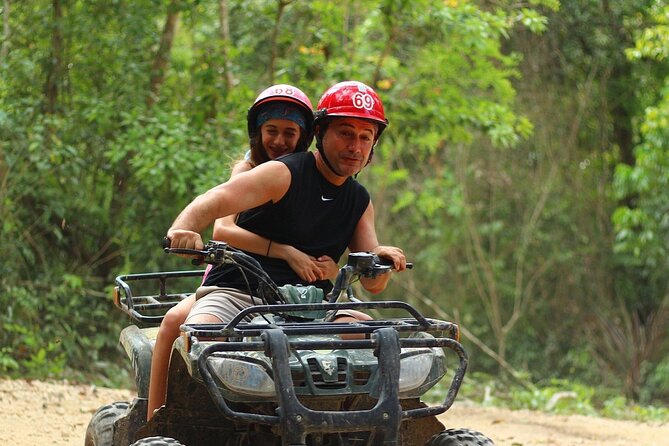 Adrenaline Tour from Cancún, ATV, Zipline, Cenote and Lunch - Three Riviera Maya adventures in one day