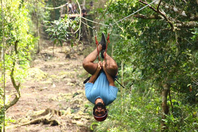Adrenaline Tour with ATV, Zipline, and Cenote from Cancun - The cenote is the real reward
