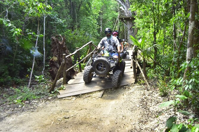 Adrenaline Tour with ATV, Zipline, and Cenote from Cancun - What the $24.90 price really means