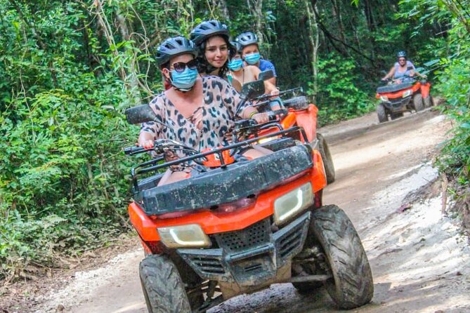 Adrenaline Tour with ATV, Ziplines and Cenote from Cancun - Leaving Cancun for La Ruta de los Cenotes