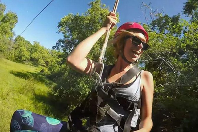 AdrenaLine Zipline Tour with WaterZip by Outfitters Kauai - Guides add more than harness checks