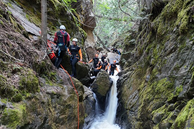 Adventure Canyoning Kelowna - Two and a half to four hours inside the canyon