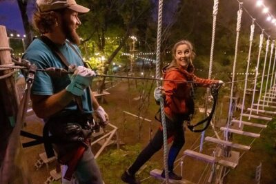 Adventure Park Ziplining and Climbing in Nashville