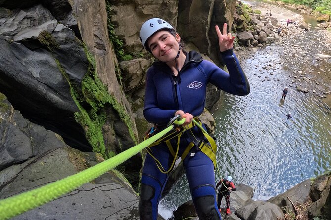 AdventurePark Canyoning at Salto do Cabrito, Sao Miguel Açores - Salto do Cabrito, where the canyon begins