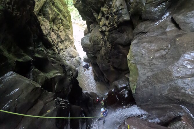 AdventurePark Canyoning at Salto do Cabrito, Sao Miguel Açores - Warm water makes this a year-round option