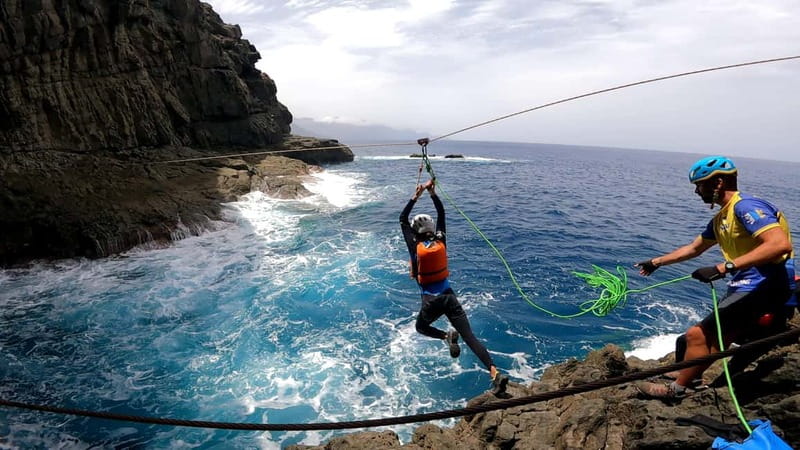Agaete: Gran Canaria Coasteering. Marine Ferrata and Zipline - Practical Value, Timing, and Weather