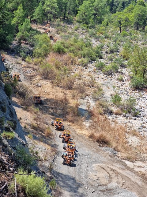 Alanya Adrenaline Combo: Buggy Safari & White Water Rafting - The second rafting session and swimming stop