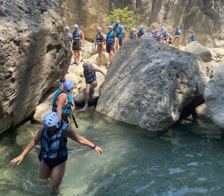 Alanya/City of Side: Canyoning, Rafting and Ziplining Tour - What the $45 price really includes
