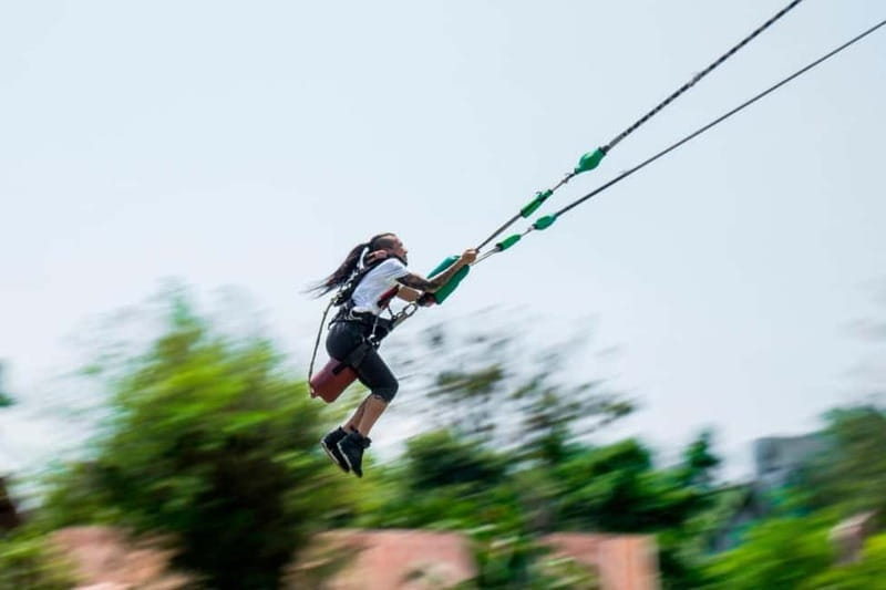 Alanya: Human Slingshot (Reverse Bungee, Catapult Bungee) - The launch itself is short, sharp, and physical