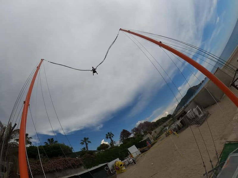 Alanya: Human Slingshot (Reverse Bungee, Catapult Bungee) - Who will enjoy this Alanya attraction most