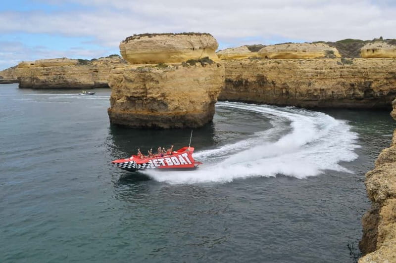 Albufeira: High-Adrenaline Jet Boat Ride - When the jet boat turns up the pressure