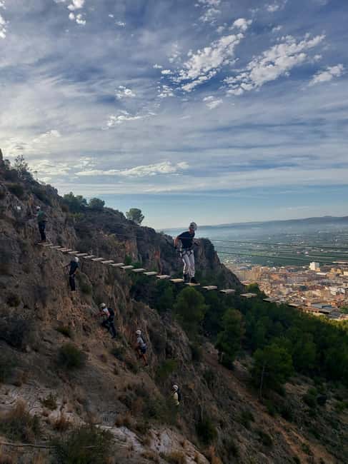 Alicante: Redovan Via Ferrata, family Climb - Redovan’s K2 route: a gentle start with real exposure