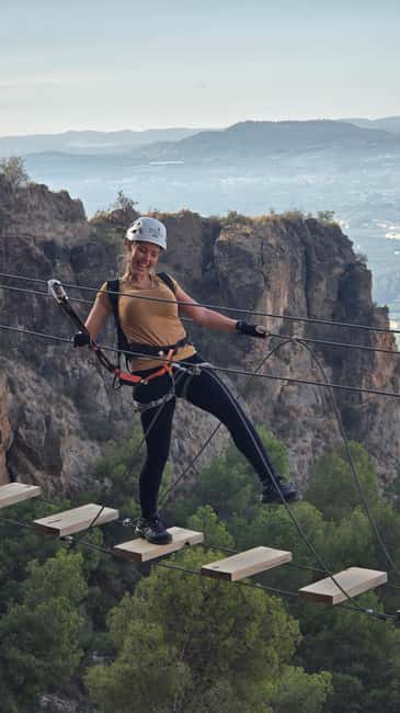 Alicante: Redovan Via Ferrata, family Climb - Should you continue to the K4 sports section?