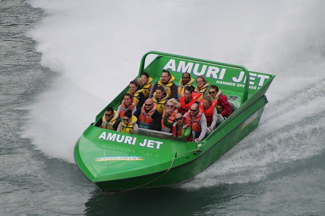 Amuri Adventure Jet Boating in Hanmer Springs - The Pink and White Marble Fault Line