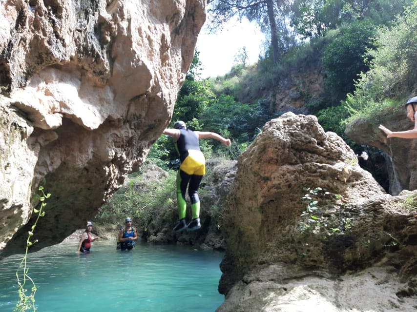 Anna: amazing water canyoning experience near Valencia - Getting equipped before the water