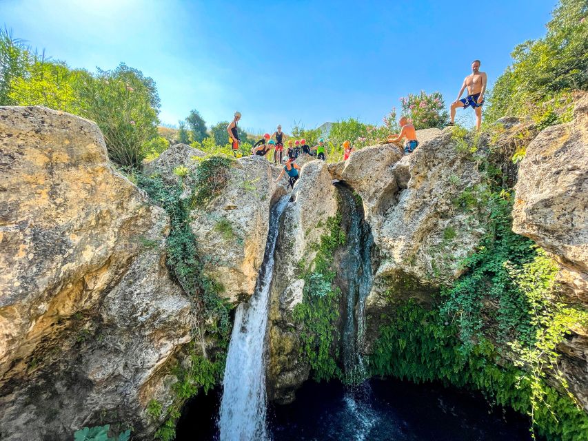 Anna: amazing water canyoning experience near Valencia - Small jumps, optional drops, and natural slides