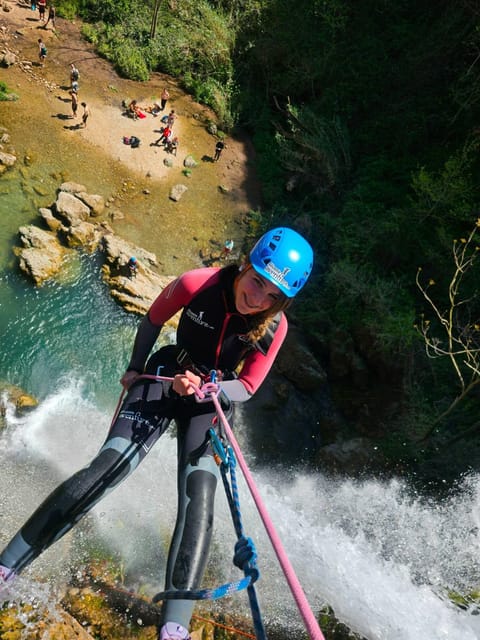 Anna: Gorgo de la Escalera Water Canyoning - Walking, swimming, and the smaller obstacles