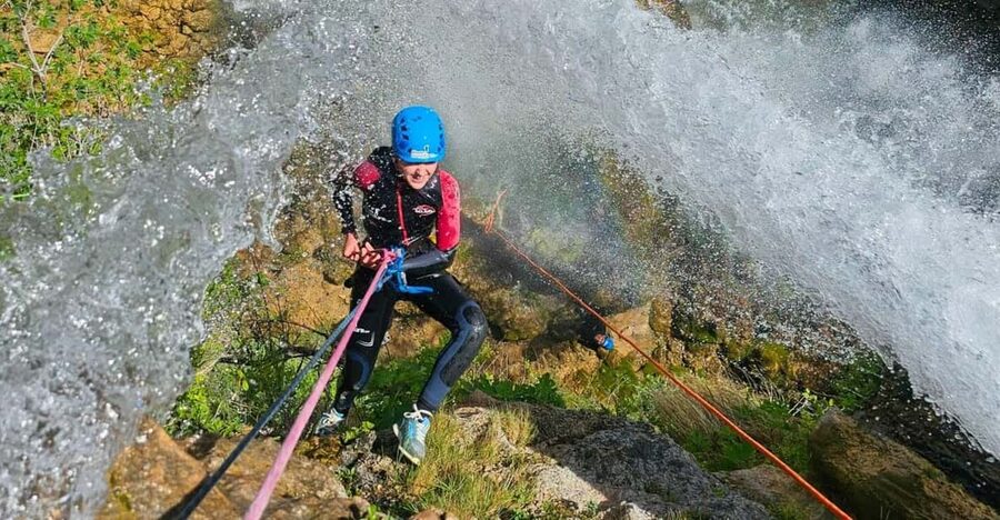 Anna: Gorgo de la Escalera Water Canyoning - Meeting at Anna petrol station