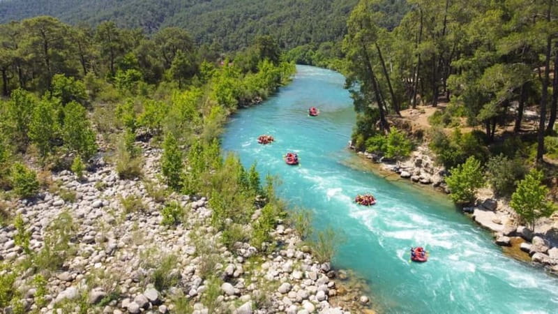 Antalya/Alanya: Rafting With Additional Extreme Options - Getting on the river for the first 7 kilometers