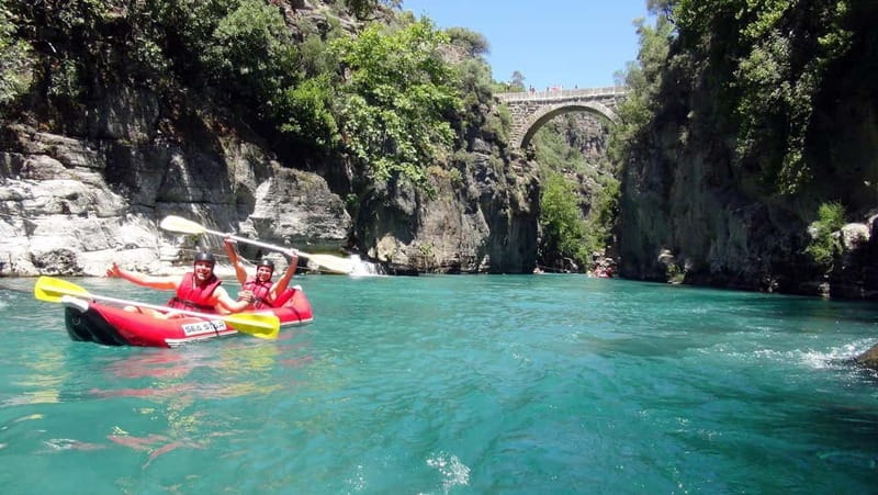 Antalya/Alanya: Rafting With Additional Extreme Options - The canyon walk and short photo stops