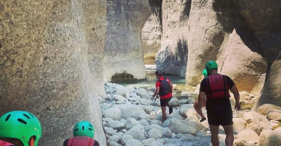 Antalya: Canyoning, Rafting, Quad, Jeep & Zipline with Lunch - The 14-kilometer rafting run