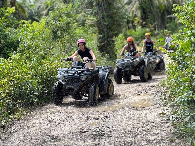 Ao Nang: Krabi kayaking and and ATV Extreme - Paddling through the rainforest to Khlong Nam Sai